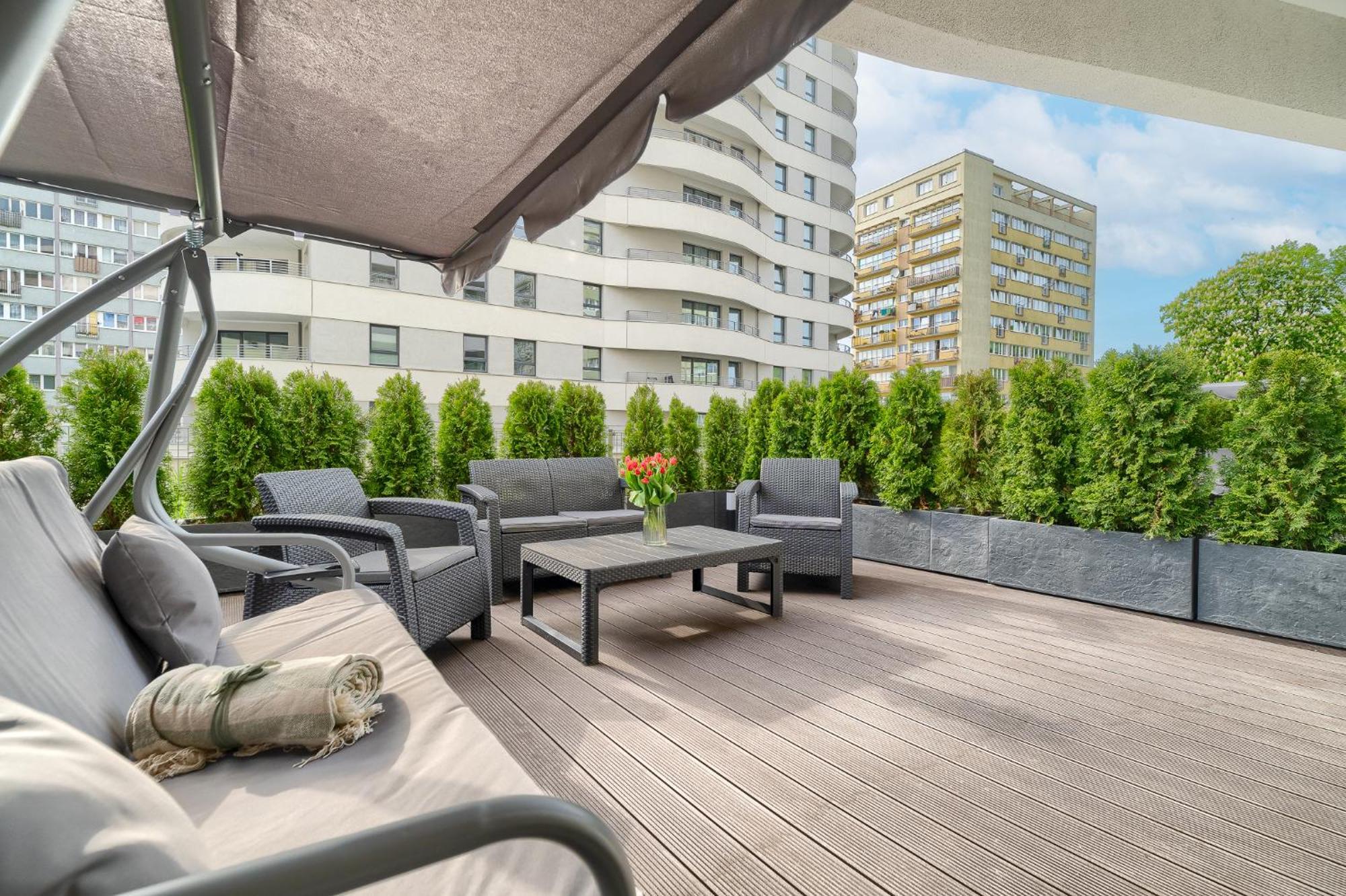 Apartments Ostsee Suntowers Taras Swinoujscie Ngoại thất bức ảnh